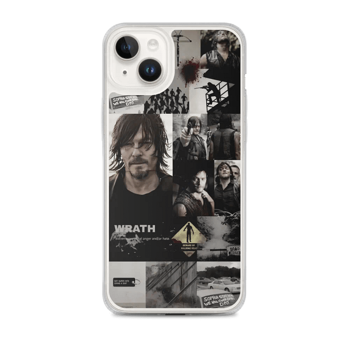 Daryl Dixon x XBOYI | iPhone MagSafe® Clear Case product image (1)