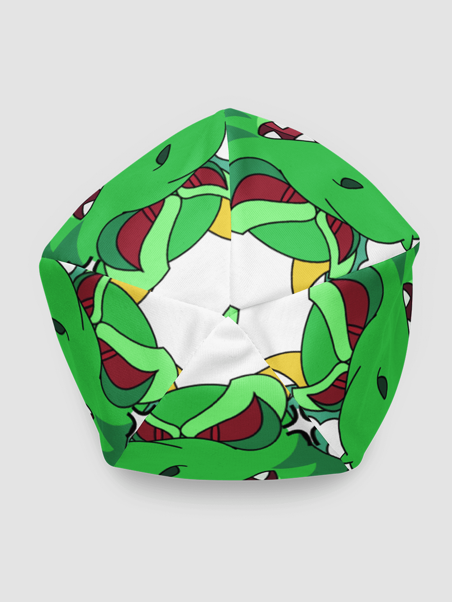 Lotta Angry Green Dragon All-Over Print Beanie product image (5)
