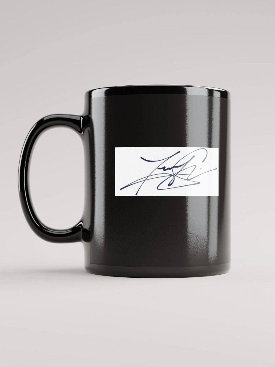 Tony Saiz Signature Logo Black Glossy Mug (2025) product image (11)