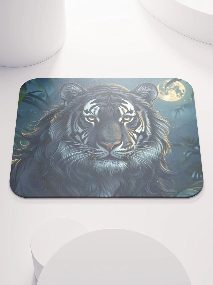 Moonlit Tiger Mouse Pad product image (1)