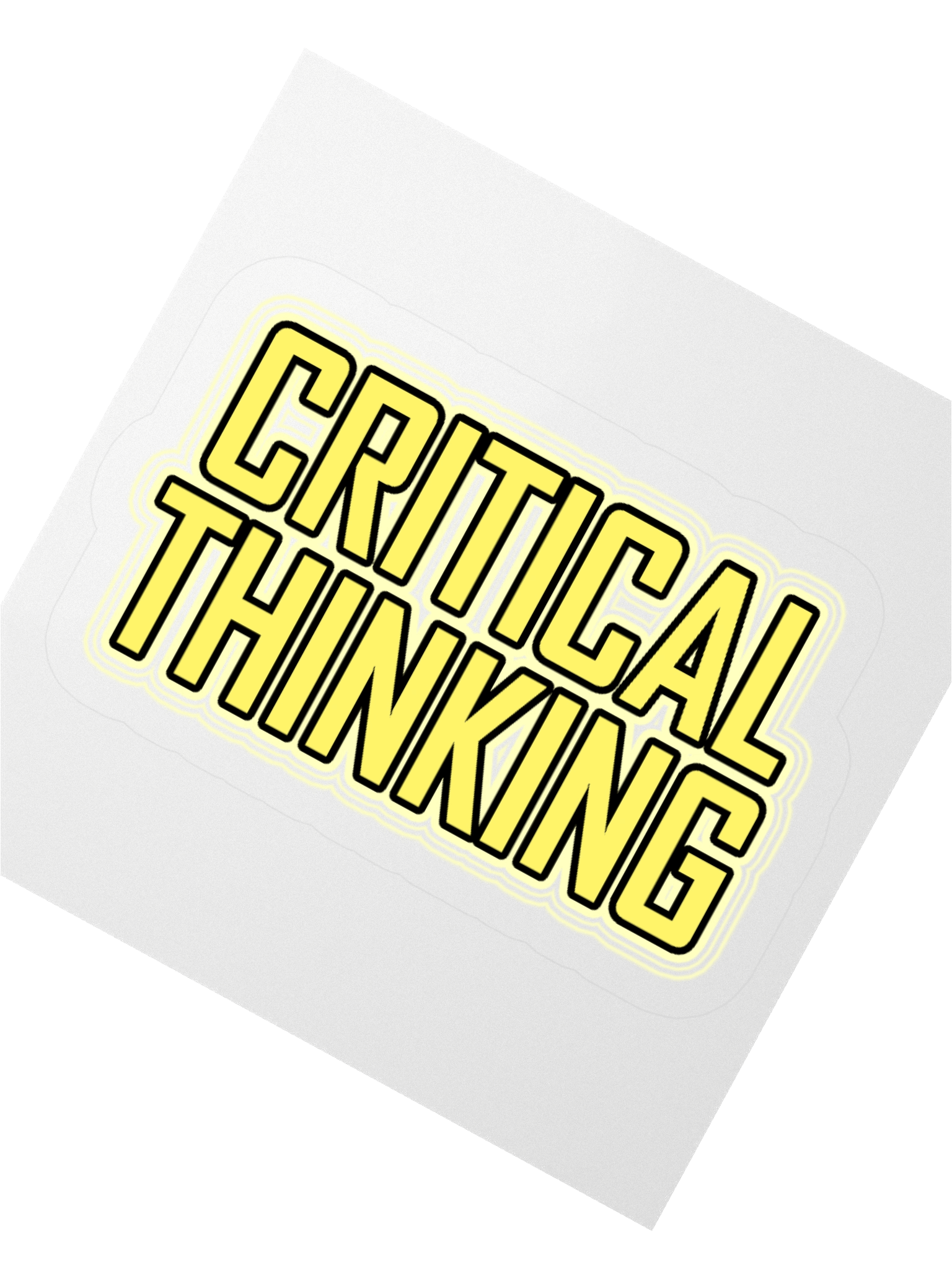 Promote Critical Thinking Now - Sticker product image (4)