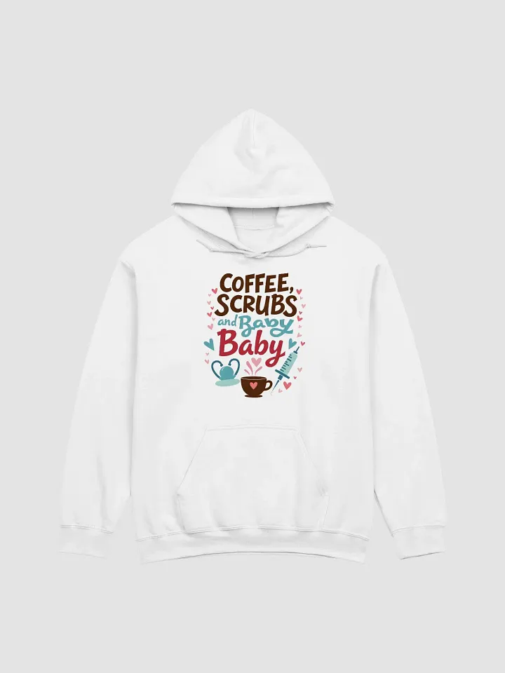Medical Mama ,Coffee, Scrubs, and Baby Hoodie product image (2)