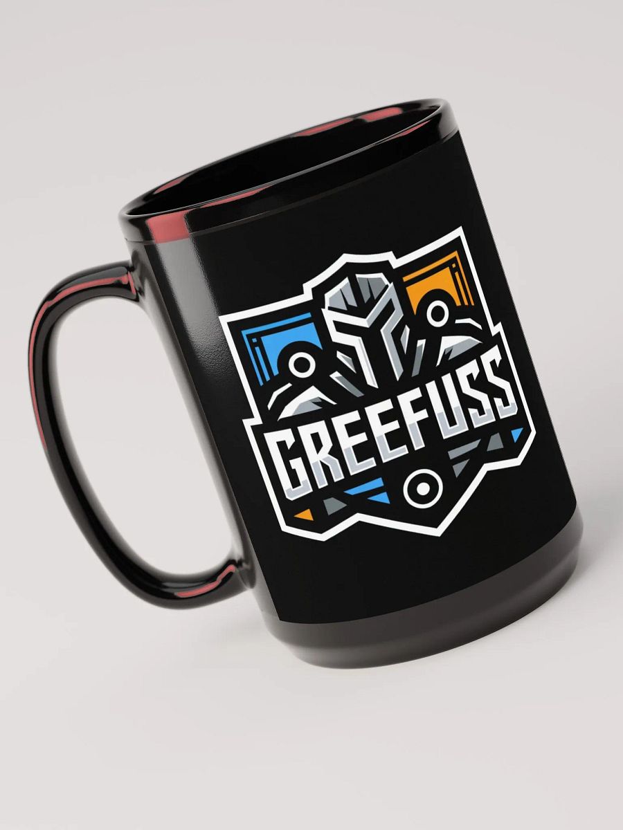 Industrial GREEFUSS KNIGHT Black Glossy Mug product image (3)