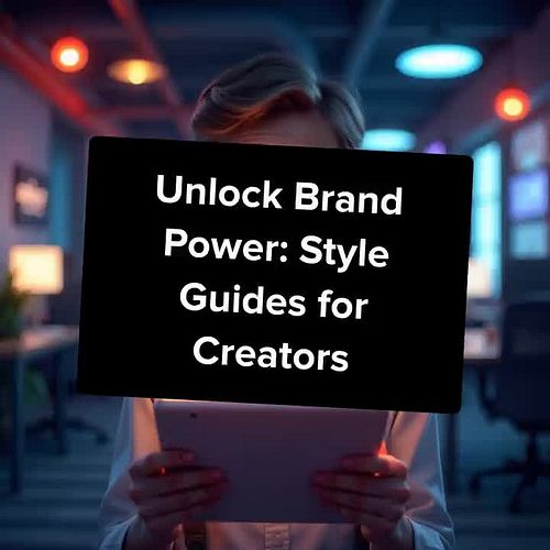 Want to stand out online? A content style guide is your secret weapon for brand consistency and creativity. Start building yo...