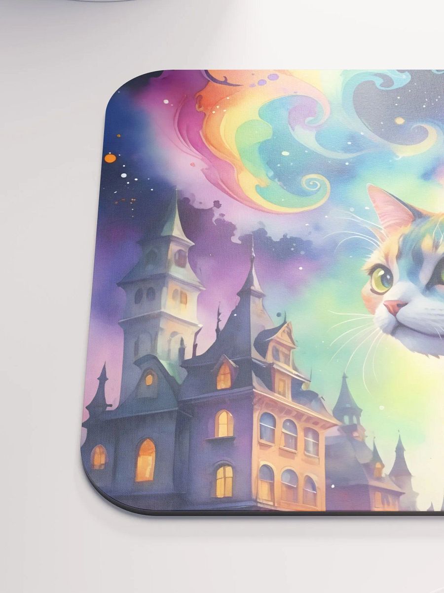 Rainbow Castle Cat Mouse Pad product image (7)