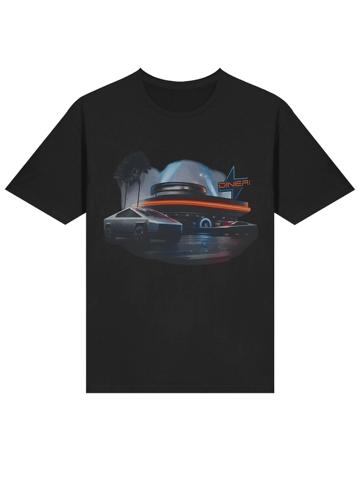 Tesla Hollywood Retro Diner T-Shirt product image (2)