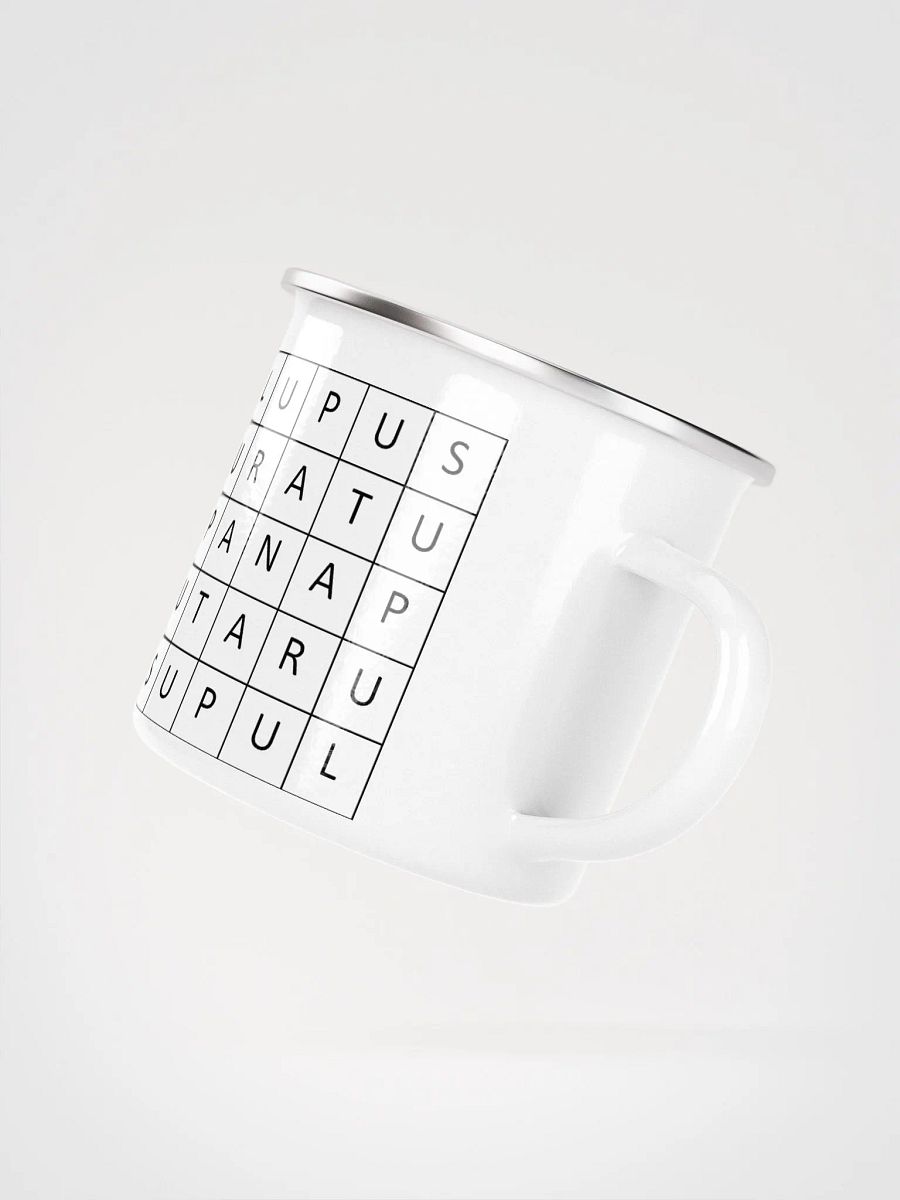 L-U-P Grid Steel Mug product image (3)