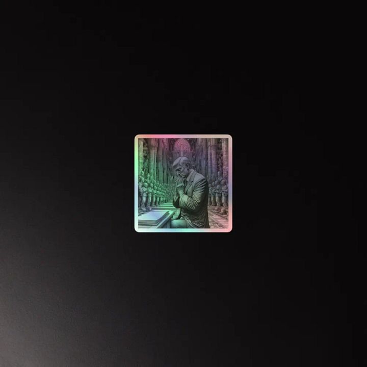 Prayers of Donald Holographic Sticker product image (4)