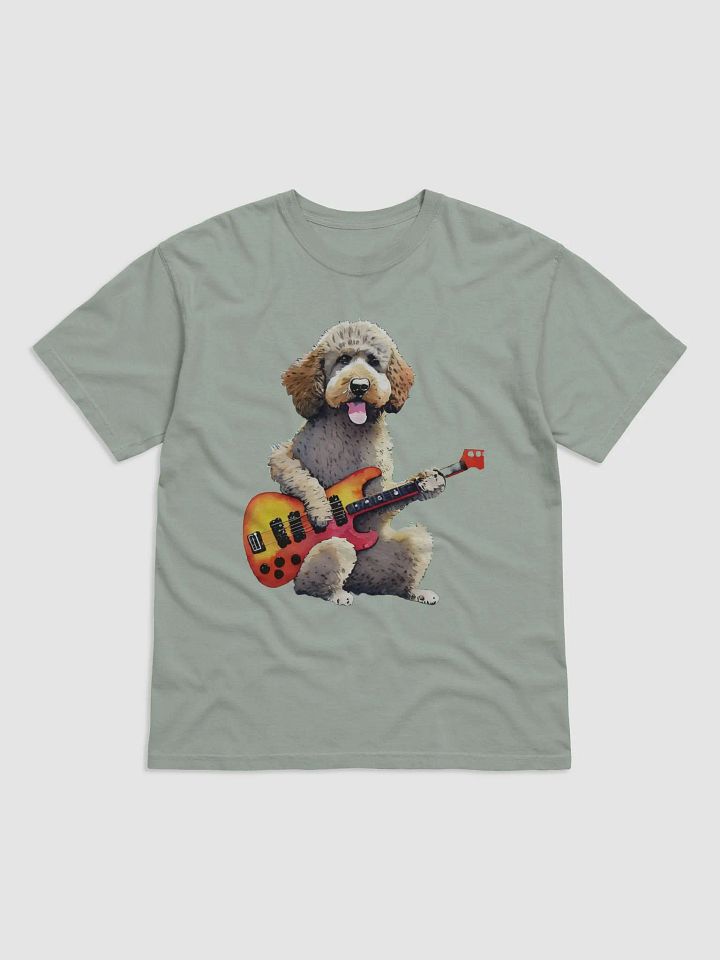 Groove with Your Best Friend: Labradoodle Electric Guitar Tee product image (1)