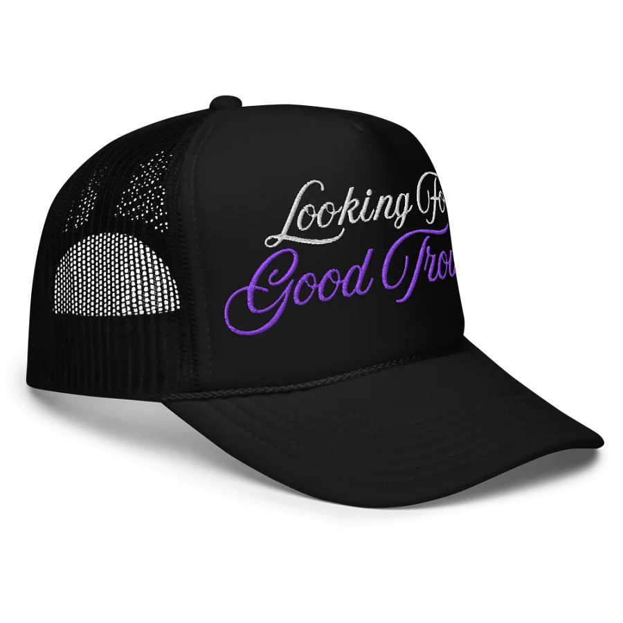 Resistors, Looking for Good Trouble, Black Embroidered Cap product image (3)