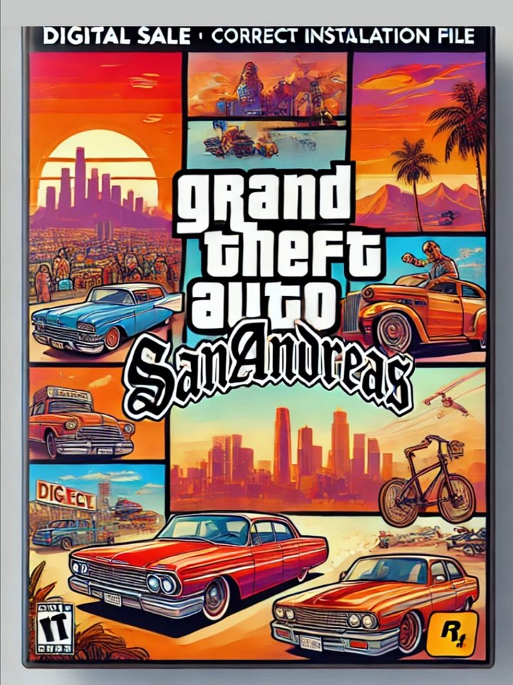 Experience the Epic World of Grand Theft Auto: San Andreas! product image (1)