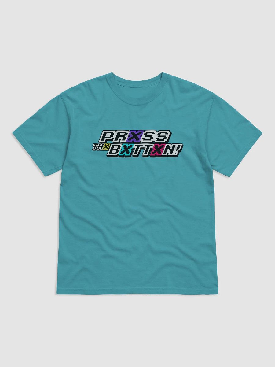 Prxss Thx Bxttxn! Garment-Dyed T-Shirt product image (40)