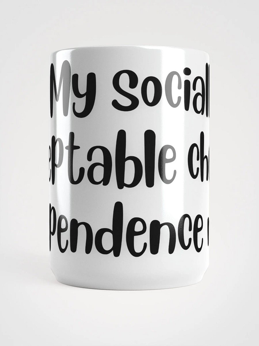 Socially acceptable mug product image (5)