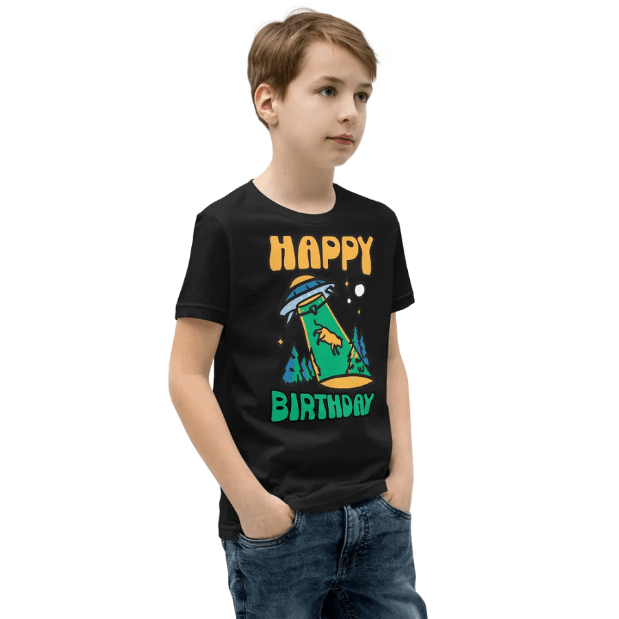 Happy Birthday (UFO Abduction) T-Shirt For Kids product image (10)