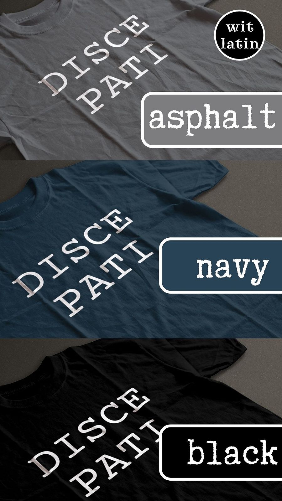 Disce Pati TShirt product image (6)