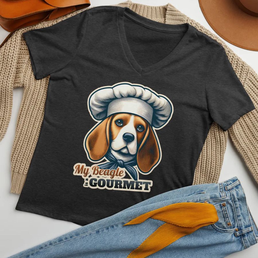 Beagle Chef - V-neck product image (33)
