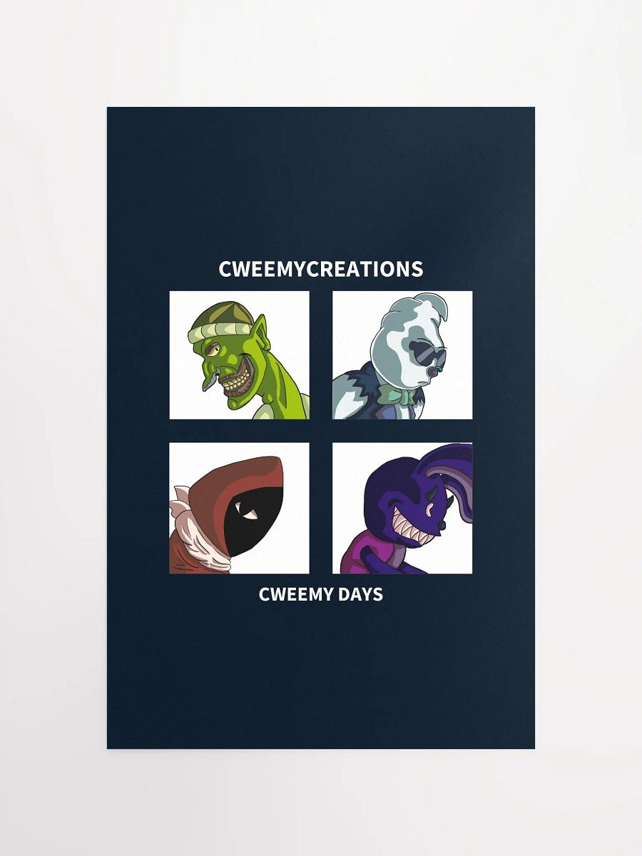 Cweemy Days Poster product image (4)