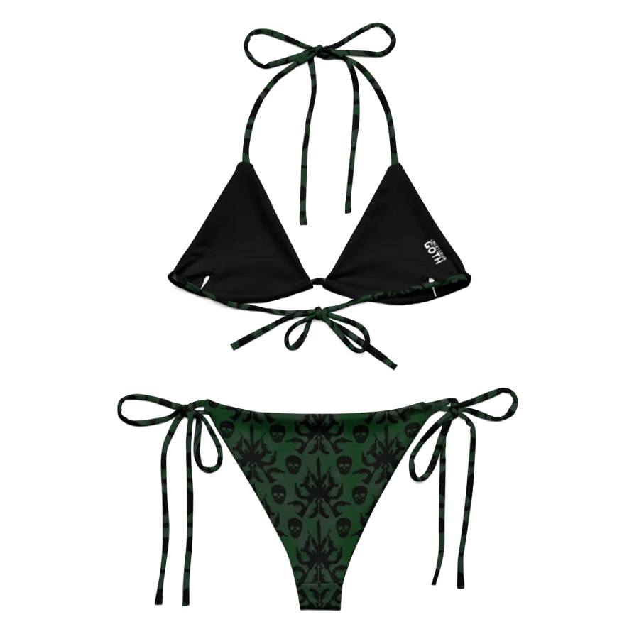 Gothic 2A String Bikini - Green product image (4)
