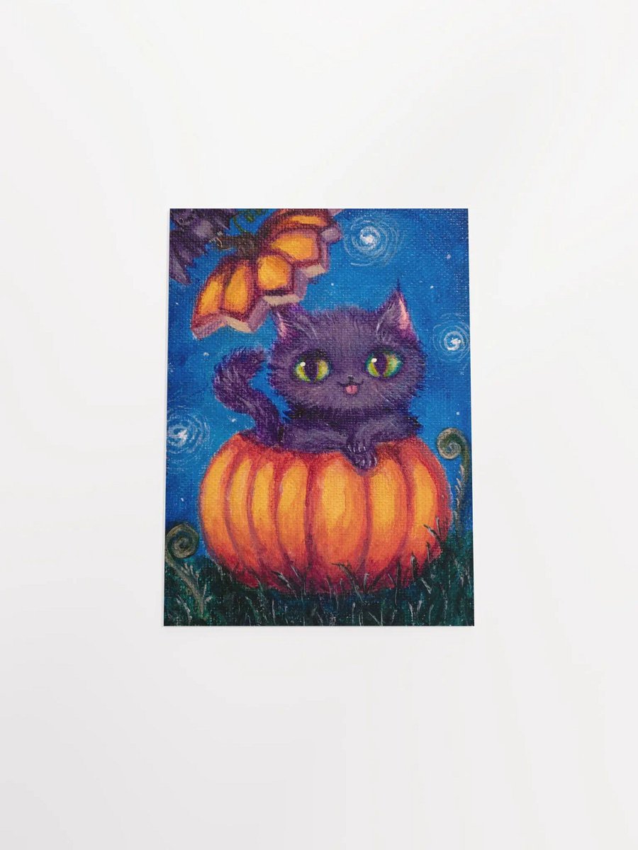 Pumpkin Whiskers Print product image (4)