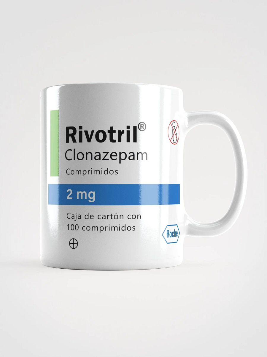 "Clonazepam-spanish" Ceramic mug product image (1)