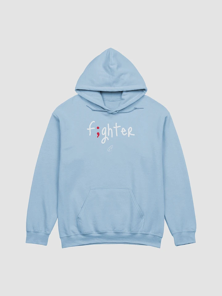 Fighter - Light Blue Hoodie product image (1)