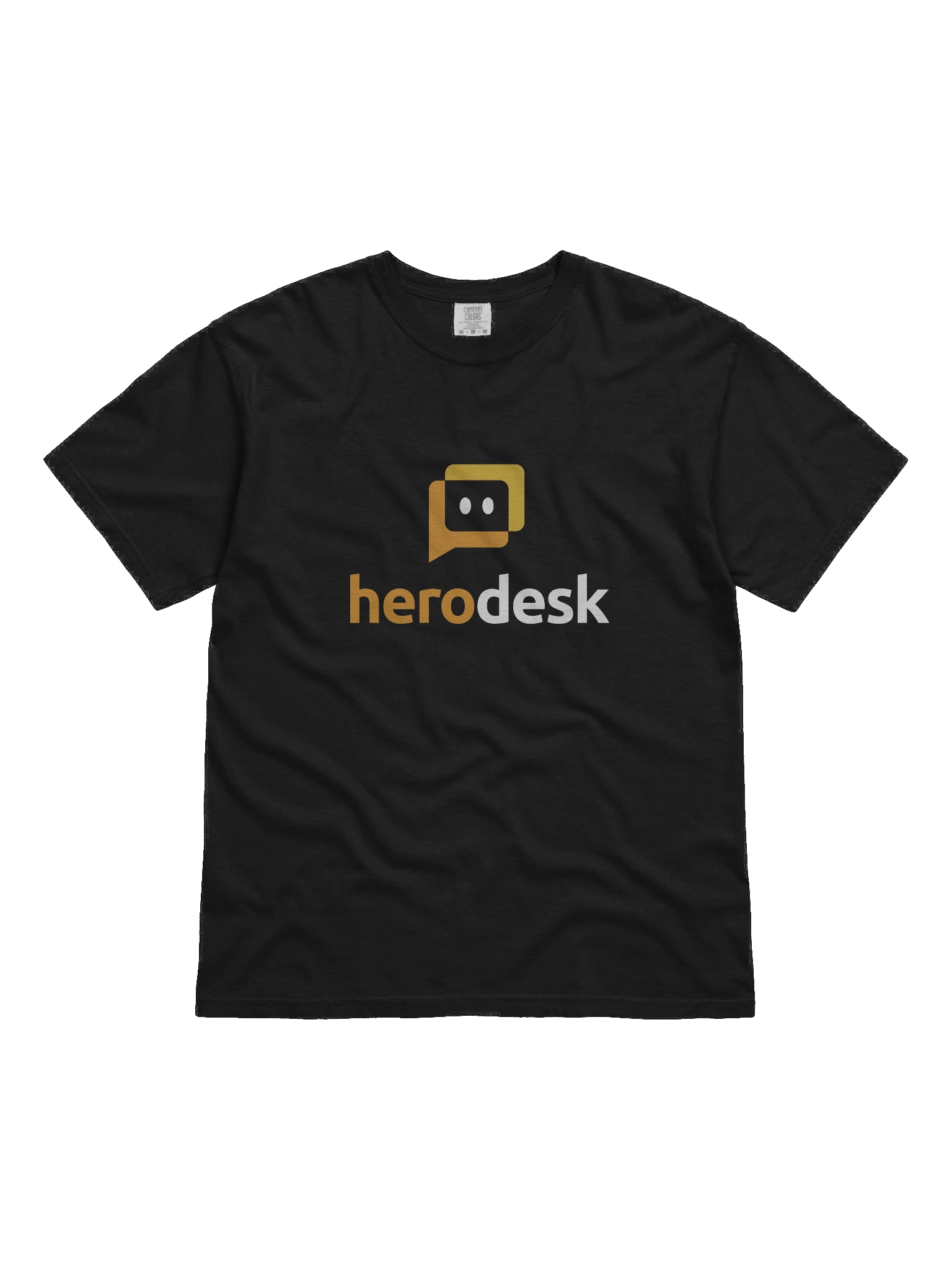 T-shirt (colored logo and name) product image (1)