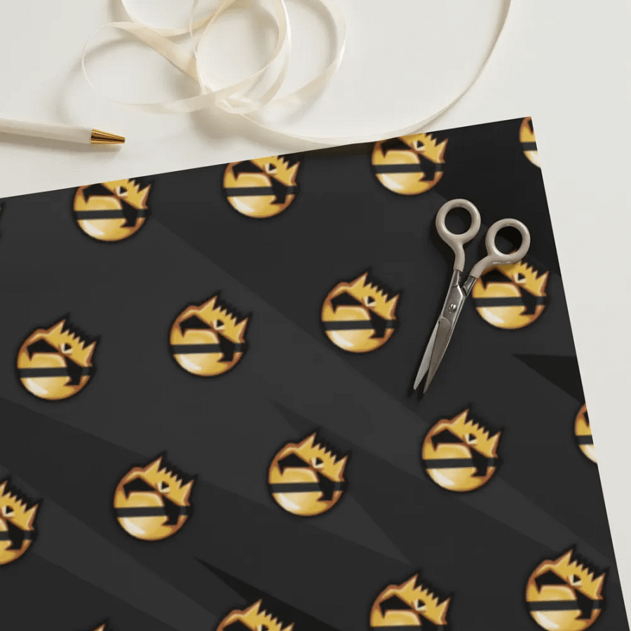Skull Man Wrapping Paper product image (11)
