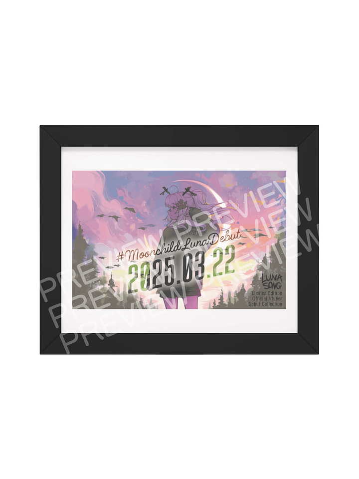 Night Sky Framed Poster (LIMITED-EDITION OFFICIAL DEBUT) product image (1)