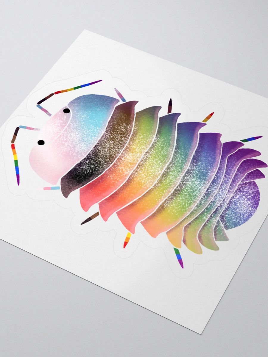 Progress Rainbow Isopod Sticker product image (11)