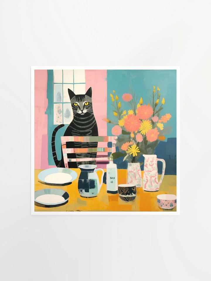 Art2401-18 Eclectic Cat Still Life - Art Print product image (3)
