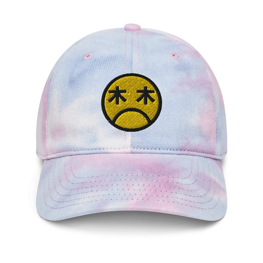 Kanji Frown Tie-Dye Hat product image (1)