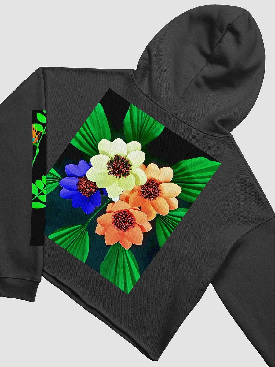 Bella + canvas fleece Crop Hoodie product image (4)