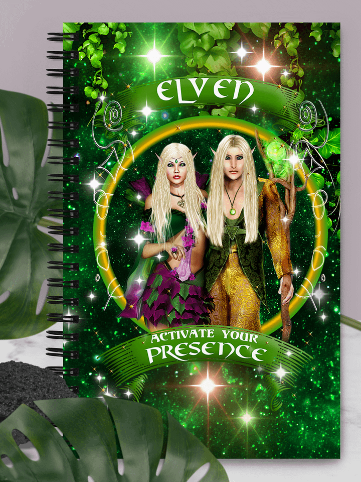 Elven Activate Your Presence Spiral Notebook product image (2)