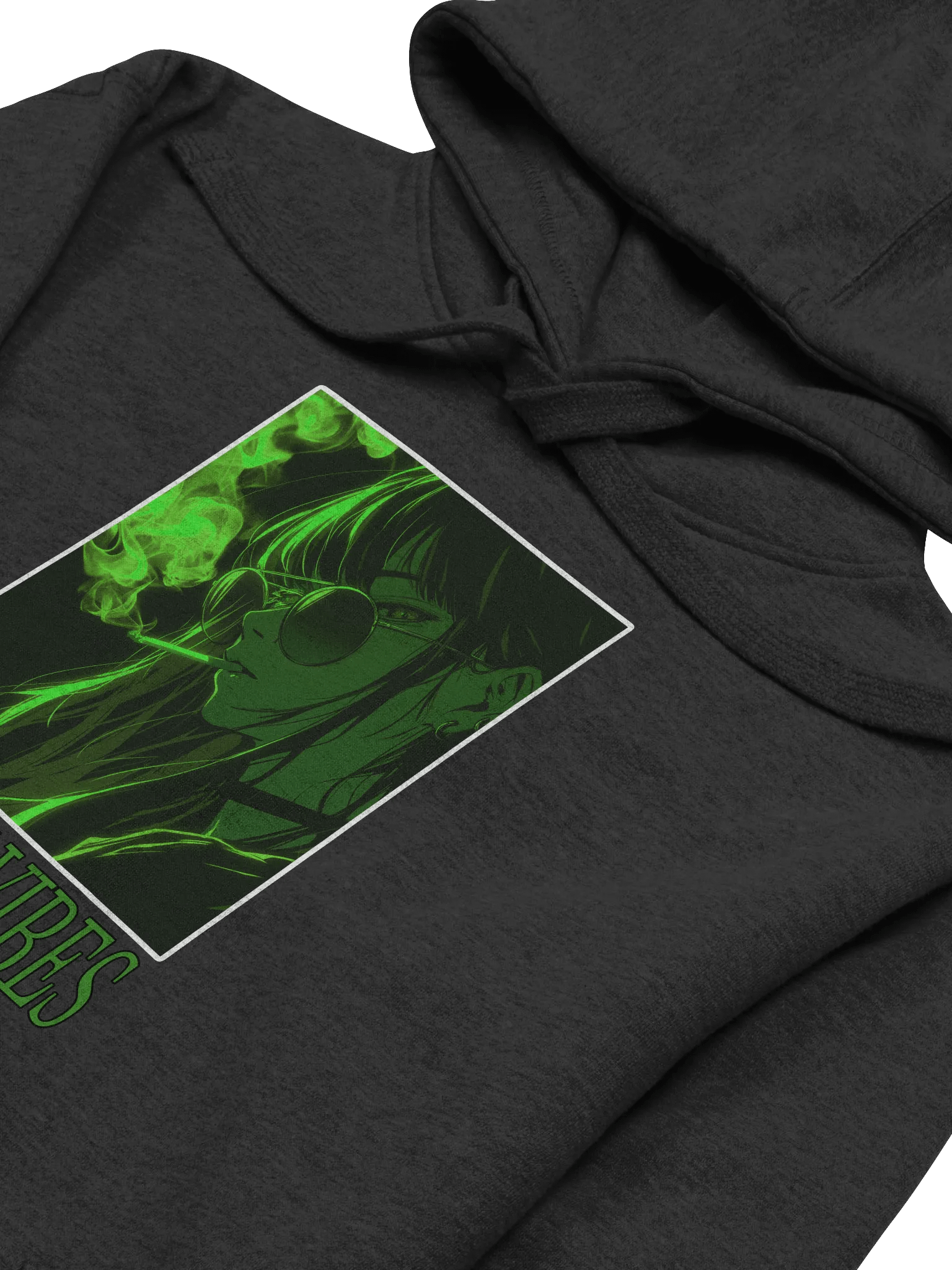 "Smoky Vibes" Front Unisex Printed Hoodie product image (2)