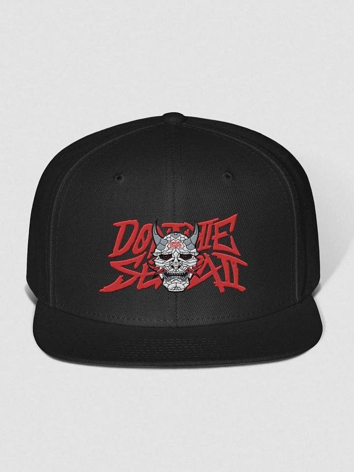 DontDieSenpai Double Logo Snapback Hat product image (1)