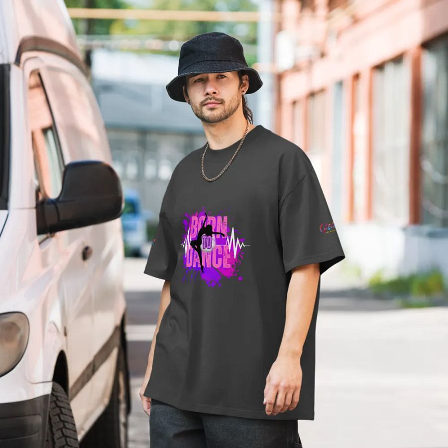 Born to Dance Her Silhouette Branded Tee product image (6)