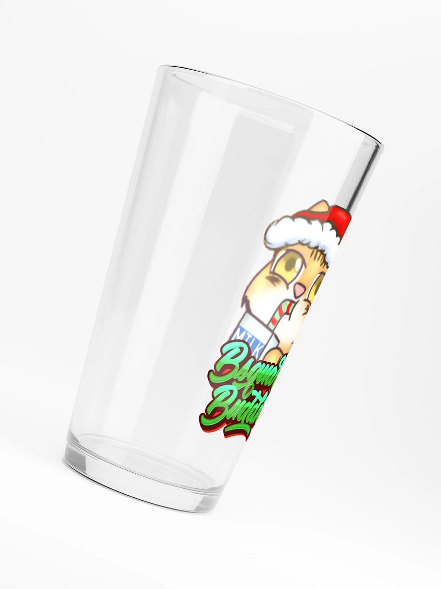 Santa Link Milk Party Pint Glass product image (6)