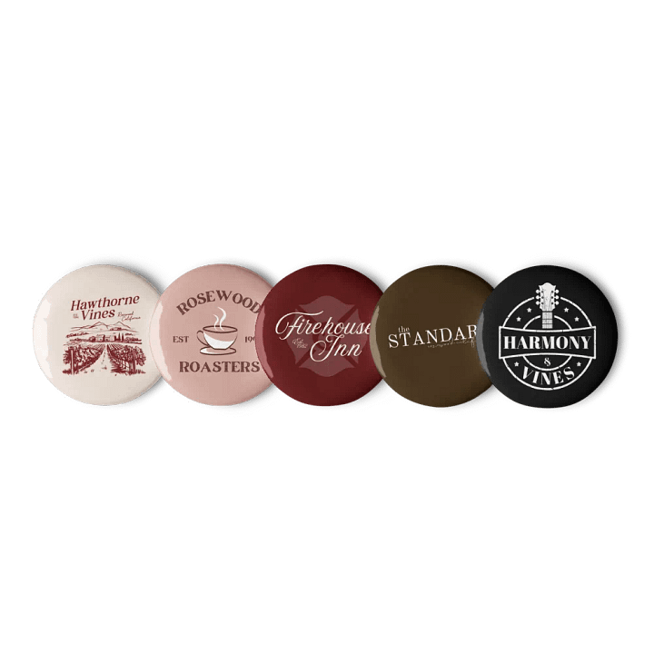 Hawthorne Vines - Button Pack #1 product image (2)