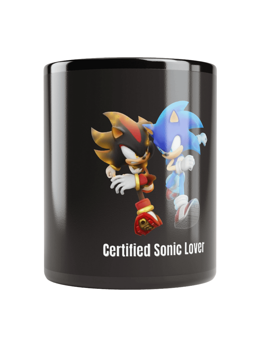 The Sonic Lover Mug (Black) product image (5)