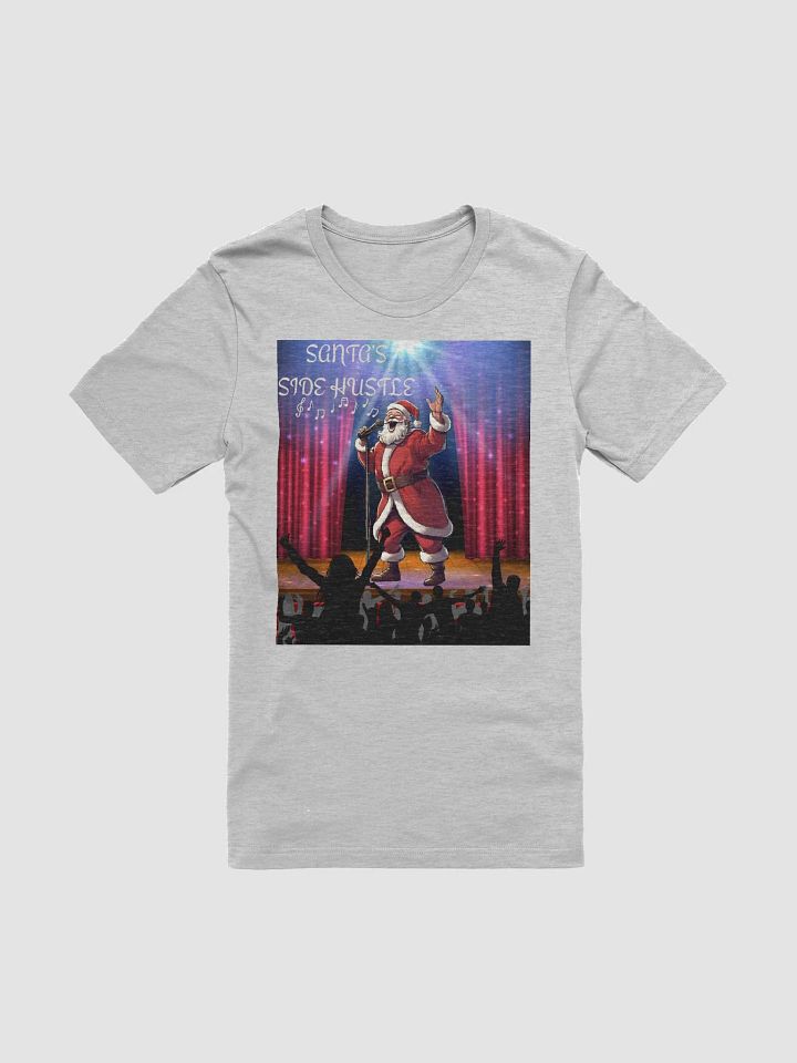 Side Hustle Santa, Karaoke Singing Santa T-shirt product image (3)