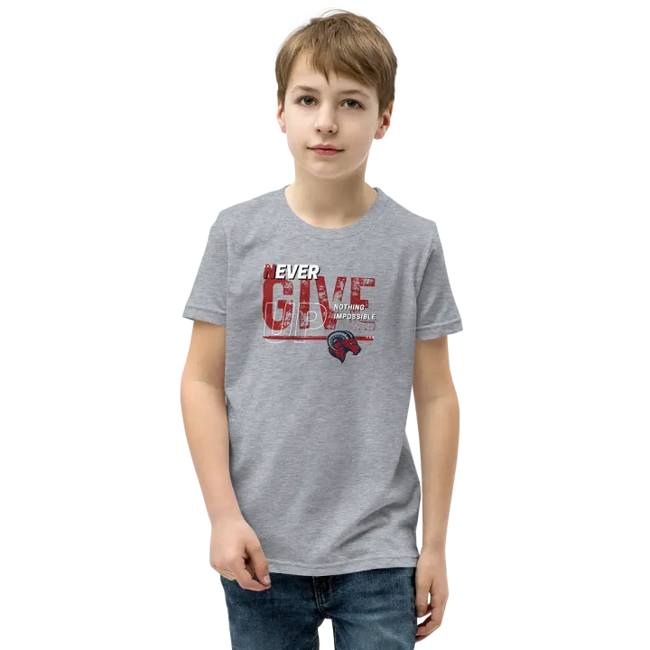 Rochester Ragin Rams Kids T-Shirt by Canvas 