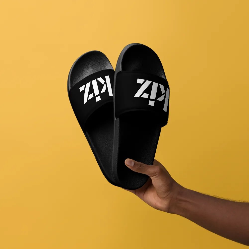 KIZ MEN'S SLIDES - BLACK / WHITE product image (5)