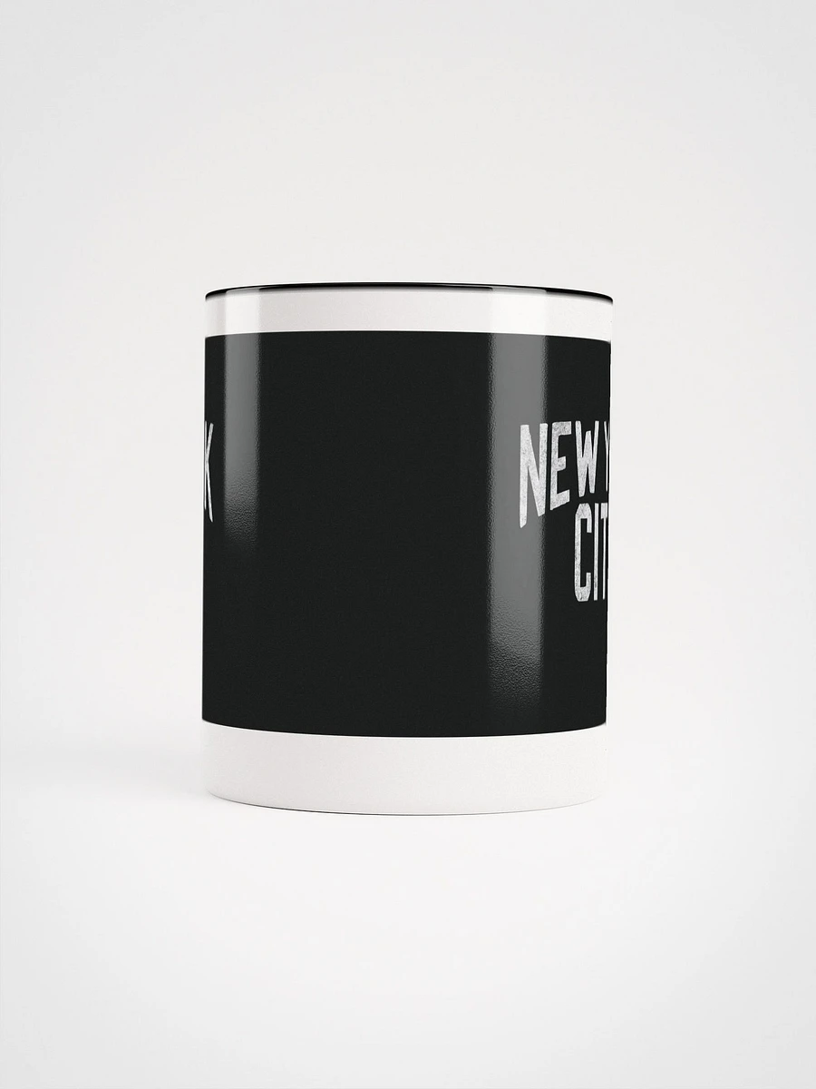 New York City Coffee Mug (White text on black) product image (5)