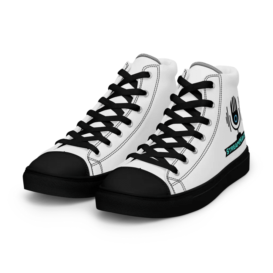 StreamMachine Men's High Top Canvas Shoes product image (5)