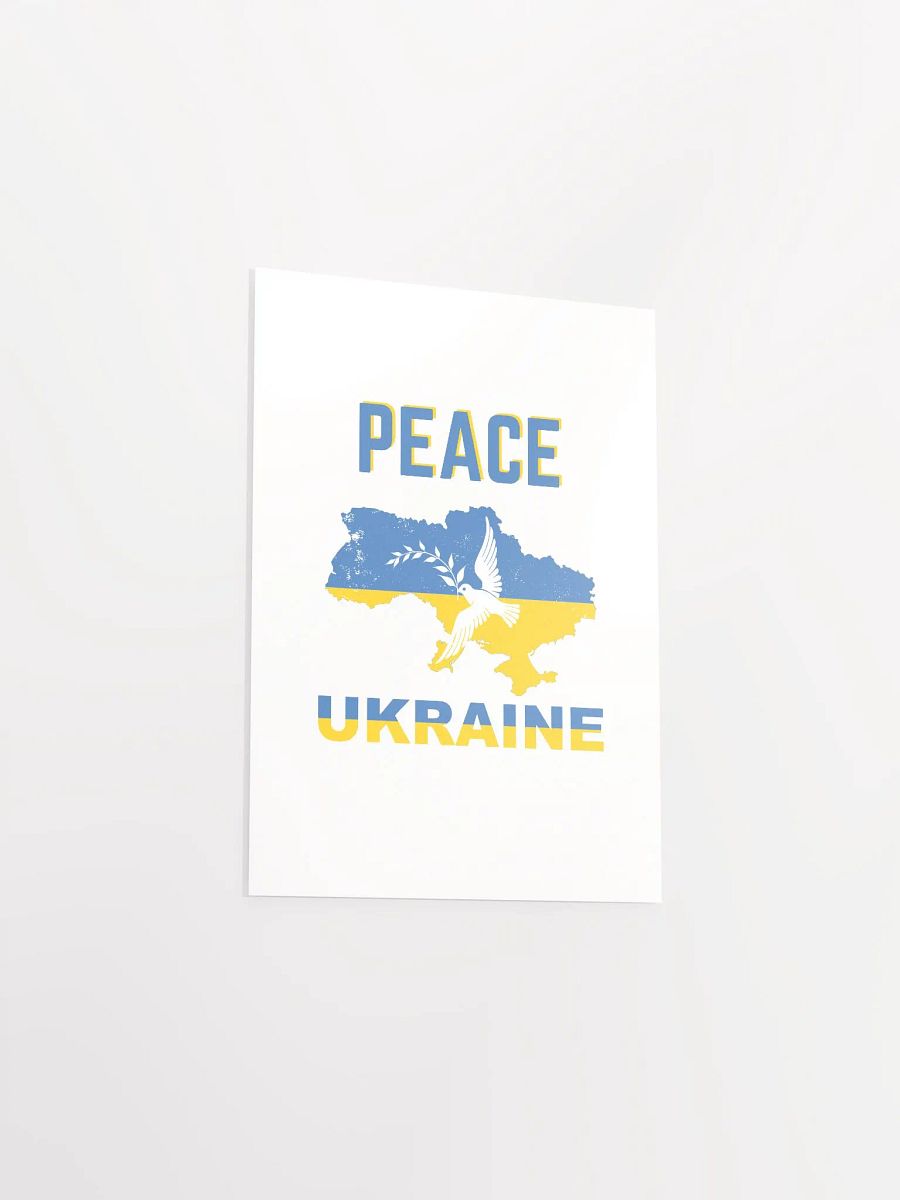 Ukrainian Peace Dove Poster product image (3)