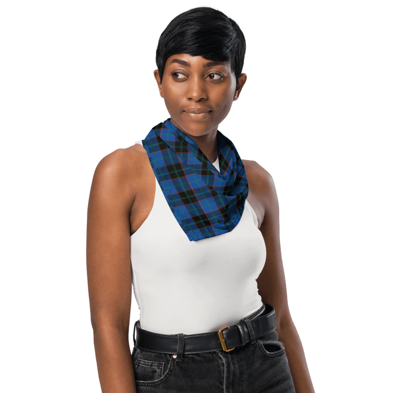 Hume Tartan Bandana product image (3)
