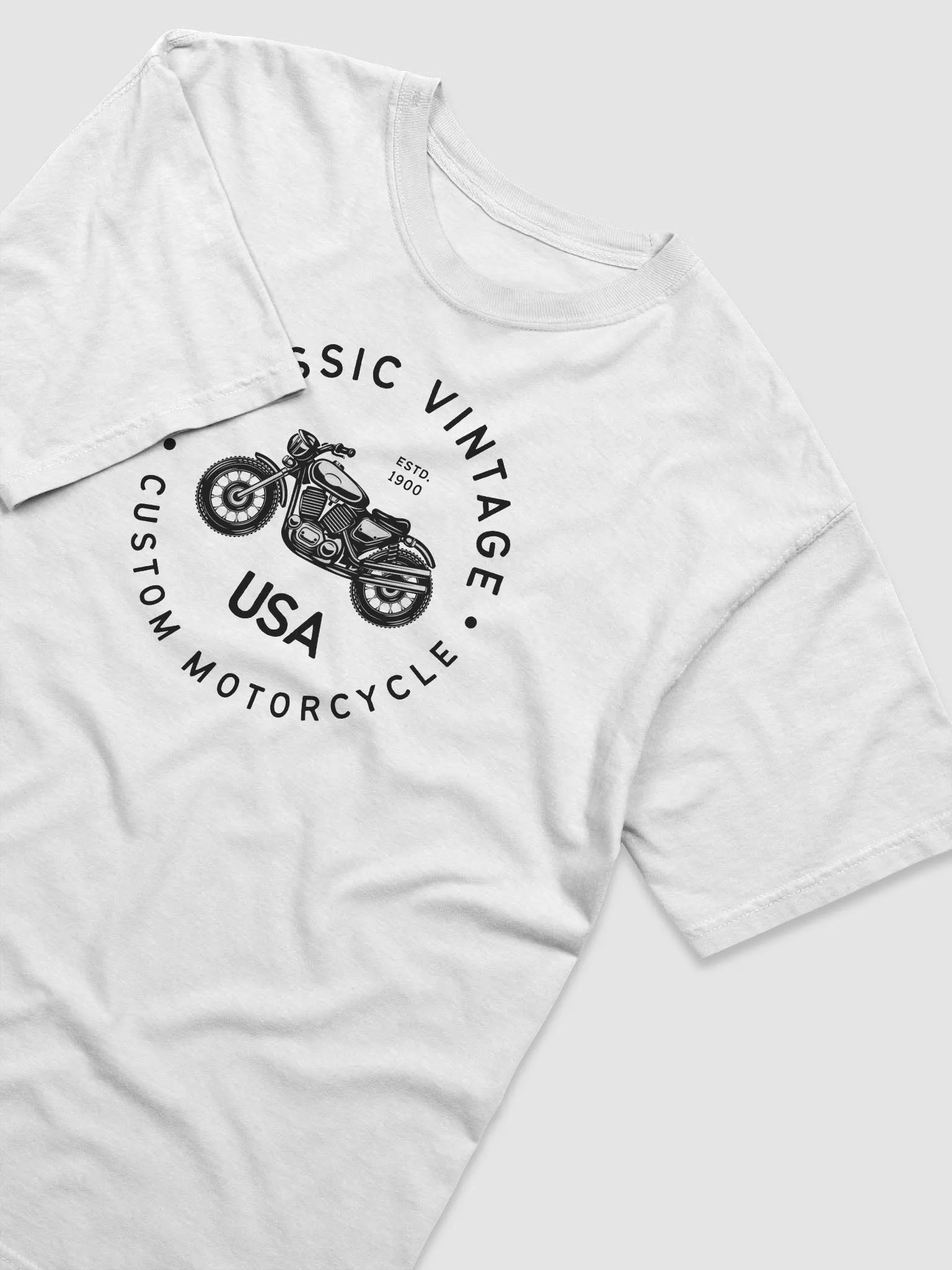 Vintage Motorcycle T-Shirt product image (4)