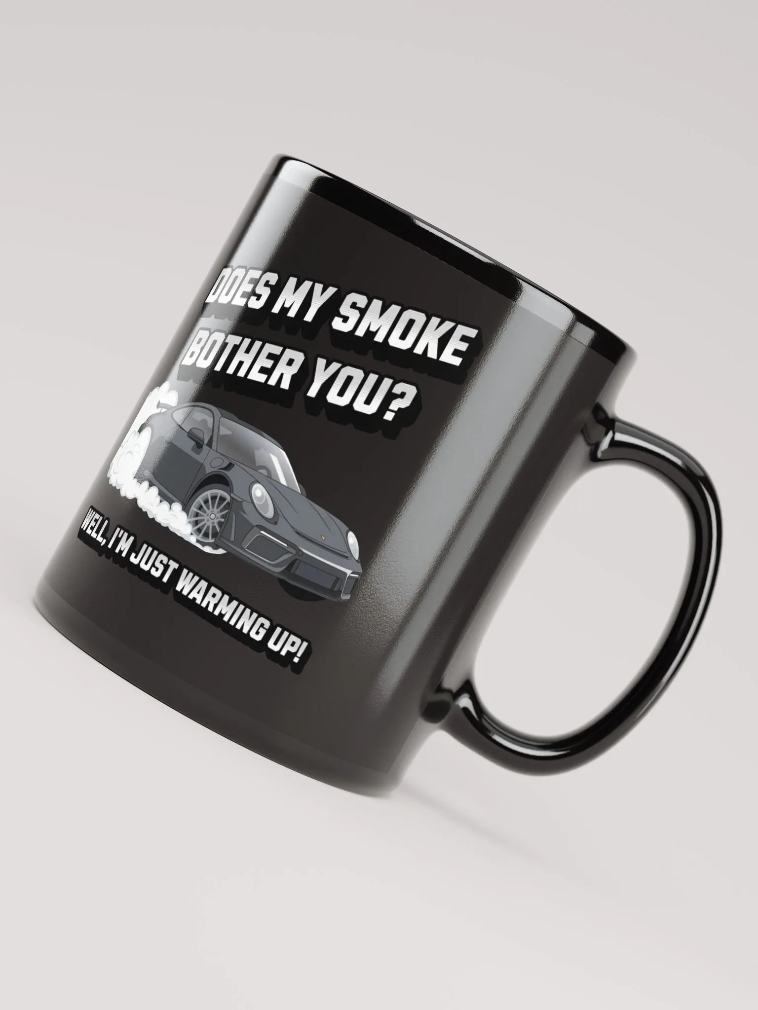 Does My Smoke Bother You - Black Mug product image (7)