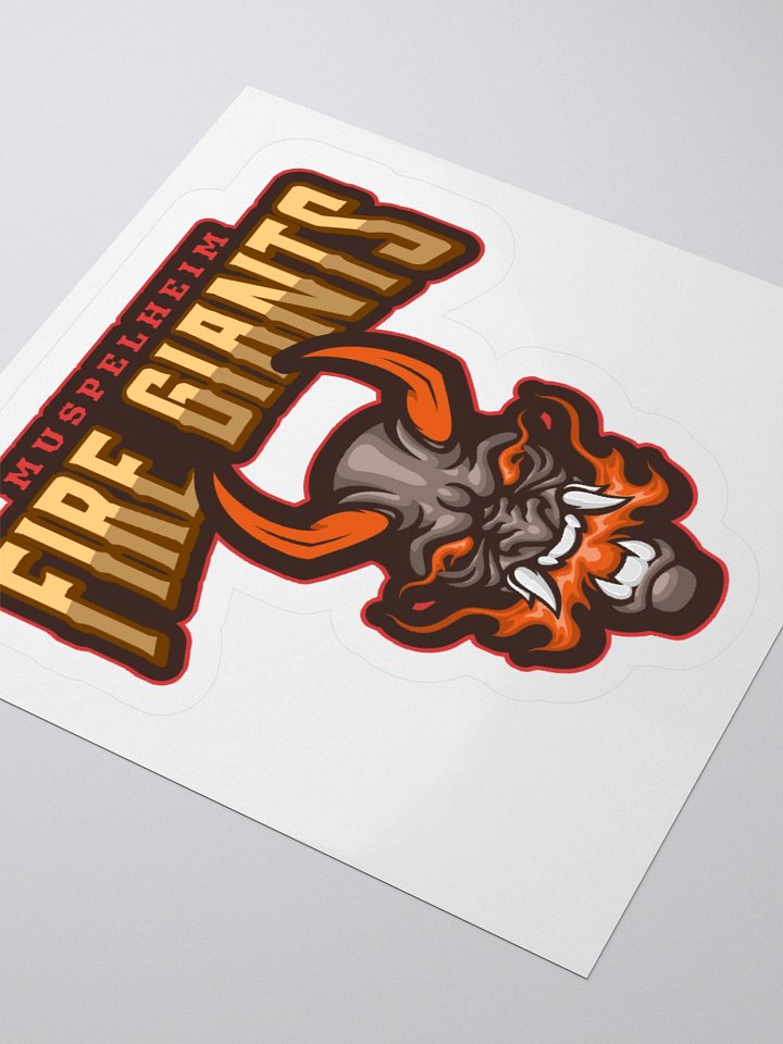 MUSPELHEIM FIRE GIANTS DECAL product image (2)