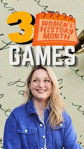 1of 3 Games for #womenshistorymonth !! 

Full video over on Tiktok and YouTube! Search @sophiequests 

#indiegames #renaissan...